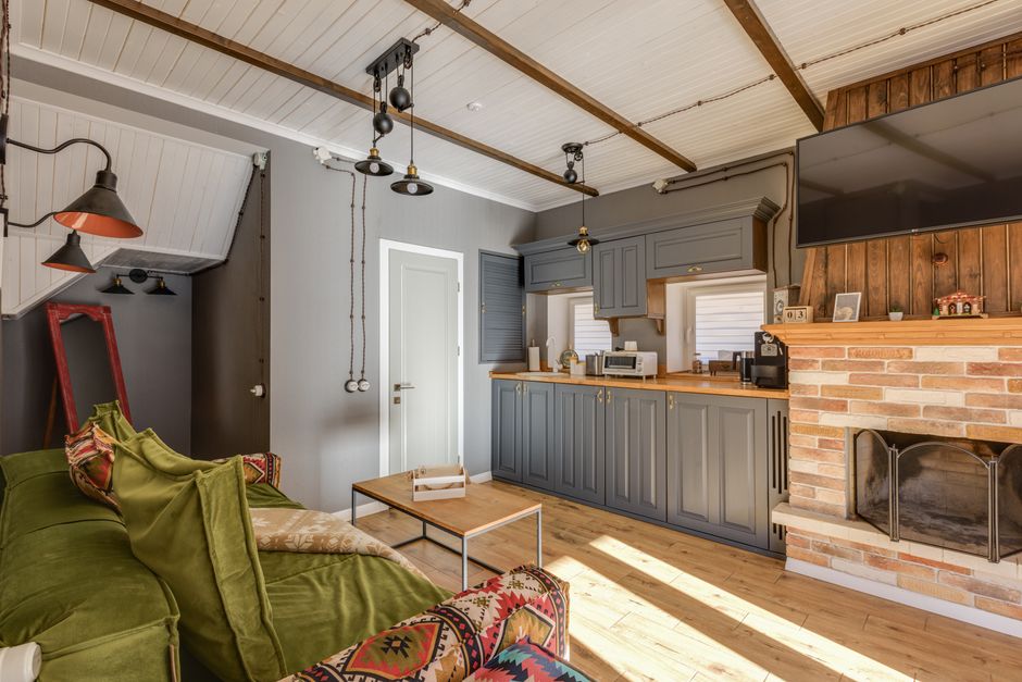 Transform Your Brick Fireplace With Paint
